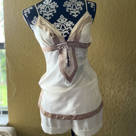 Bebe Silk Cami Top - Picture 2 of 8